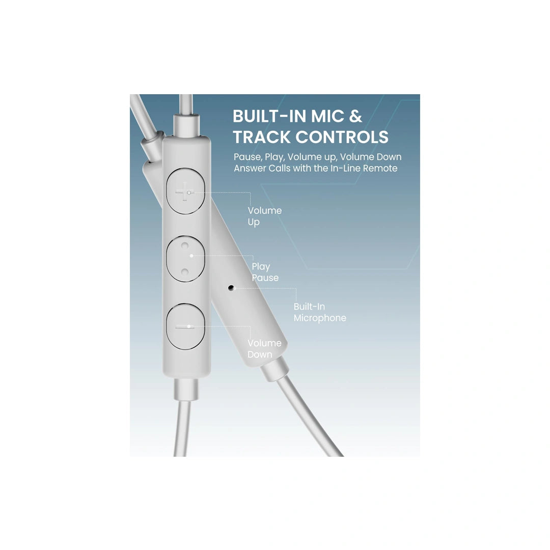 Moxedo Wired Stereo Type-C Double Earphone - White in Qatar Moxedo Wired Stereo Type-C Double Earphone - White in Qatar